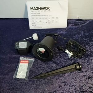 Magnavox Laser Projector Red Green with Remote, Stars, Christmas, Bright Lights